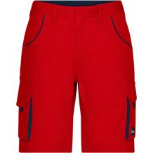 Workwear Bermudas - Funktionelle kurze Hose im sportlichen Look mit hochwertigen Details [Gr. 42] (red/navy) (Art.-Nr. CA022270)