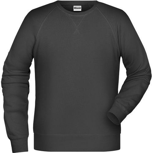 Men's Sweat - Klassisches Sweatshirt mit Raglanärmeln [Gr. 5XL] (Art.-Nr. CA022401) - Hochwertige French Terry-Qualität, 85...