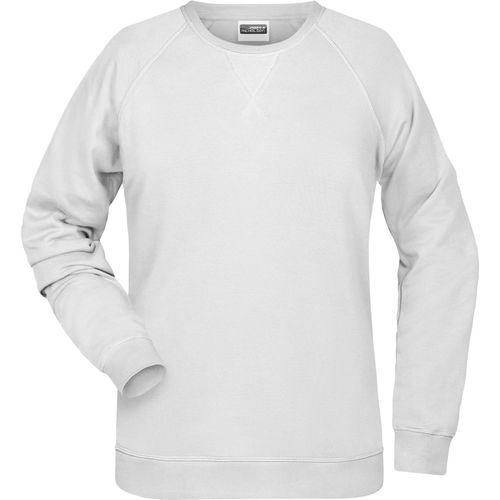 Ladies' Sweat - Klassisches Sweatshirt mit Raglanärmeln [Gr. L] (Art.-Nr. CA024220) - Hochwertige French Terry-Qualität, 85...