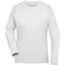 Ladies' Sports Shirt Long-Sleeved - Langarm Funktionsshirt aus recyceltem Polyester für Sport und Fitness [Gr. XS] (white) (Art.-Nr. CA025163)