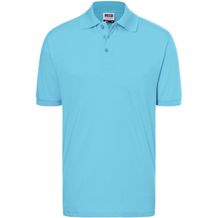 Classic Polo - Hochwertiges Polohemd mit Armbündchen [Gr. L] (sky-blue) (Art.-Nr. CA025337)