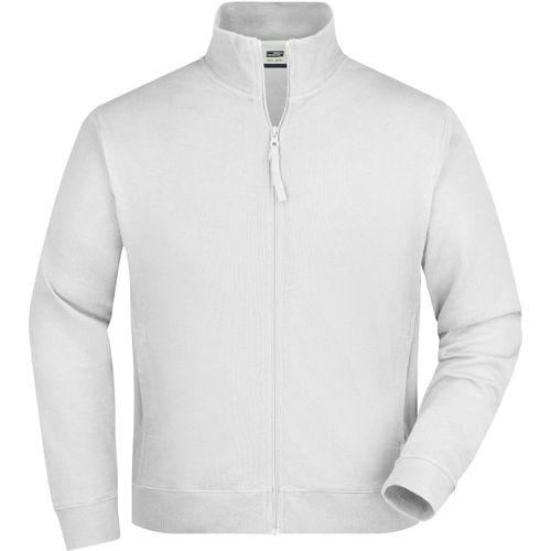 Sweat Jacket - Klassische Sweatjacke aus French-Terry [Gr. XXL] (Art.-Nr. CA026579) - Hochwertige French-Terry-Qualität...