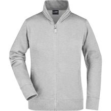 Ladies' Jacket - Sweatjacke aus formbeständiger Sweat-Qualität [Gr. XL] (grey-heather) (Art.-Nr. CA026623)