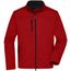 Men's Softshell Jacket - Klassische Softshelljacke im sportlichen Design aus recyceltem Polyester [Gr. XL] (Art.-Nr. CA026901)