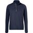 Men's Sports Shirt Half-Zip - Langarm-Shirt mit Reißverschluss für Sport und Freizeit [Gr. M] (navy) (Art.-Nr. CA026970)