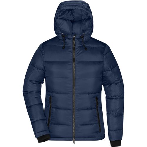 Ladies' Padded Jacket - Gesteppte Winterjacke aus recyceltem Polyester mit sorona®AURA Wattierung [Gr. XL] (Art.-Nr. CA026993) - Rip-Stop-Gewebe, Wasser- und schmutzabwe...
