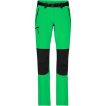 Ladies' Trekking Pants - Bi-elastische Outdoorhose in sportlicher Optik [Gr. M] (fern-green/black) (Art.-Nr. CA027261)