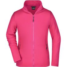 Ladies' Basic Fleece Jacket - Klassische Fleecejacke mit Stehkragen [Gr. L] (pink) (Art.-Nr. CA027327)