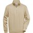 Workwear Half Zip Sweat - Sweatshirt mit Stehkragen und Reißverschluss [Gr. M] (stone) (Art.-Nr. CA027636)