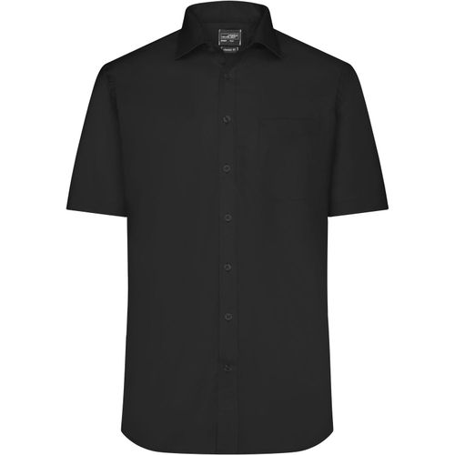 Men's Shirt Shortsleeve Micro-Twill - Klassisches Shirt in pflegeleichter Baumwollqualität [Gr. 3XL] (Art.-Nr. CA027737) - Bügelfreie Micro-Twill Qualität m...