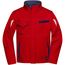 Workwear Softshell Jacket - Funktionelle Softshelljacke mit hochwertiger Ausstattung [Gr. 3XL] (red/navy) (Art.-Nr. CA028041)
