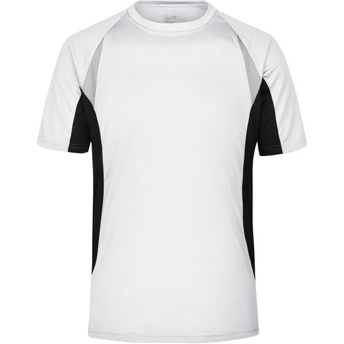 Men's Running-T - Atmungsaktives Laufshirt [Gr. XL] (Art.-Nr. CA028124) - Feuchtigkeitsregulierend, schnell...