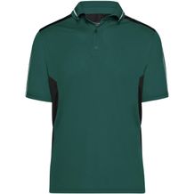 Craftsmen Poloshirt - Funktions Polo [Gr. L] (dark-green/black) (Art.-Nr. CA028651)