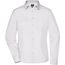 Ladies' Business Shirt Long-Sleeved - Klassisches Shirt aus strapazierfähigem Mischgewebe [Gr. M] (white) (Art.-Nr. CA028928)