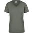Ladies' Workwear T-Shirt - Strapazierfähiges und pflegeleichtes T-Shirt [Gr. 4XL] (dark-grey) (Art.-Nr. CA029064)