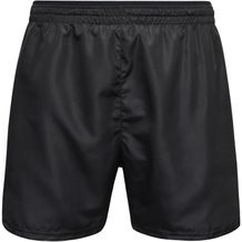 Men's Sports Shorts - Leichte Shorts aus recyceltem Polyester [Gr. S] (black/black-printed) (Art.-Nr. CA029154)