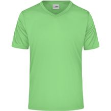 Men's Active-V - Funktions T-Shirt für Freizeit und Sport [Gr. XL] (lime-green) (Art.-Nr. CA029494)