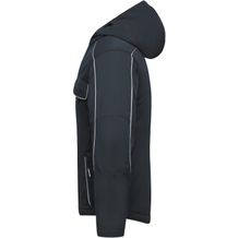 Workwear Softshell Padded Jacket - SOLID - - Professionelle Softshelljacke mit warmem Innenfutter und hochwertigen Details im cleanen Look [Gr. XL] (Grau) (Art.-Nr. CA030010)