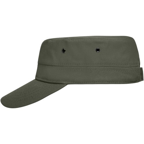 Military Cap for Kids - Trendige Cap im Military-Stil aus robuster Baumwolle (Art.-Nr. CA031320) - 4 seitlich angeordnete Metallösen
Gefü...