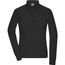 Ladies' Workwear-Longsleeve Polo - Strapazierfähiges und pflegeleichtes Langarm Polo [Gr. S] (black) (Art.-Nr. CA032046)