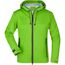 Ladies' Outdoor Jacket - Ultraleichte Softshelljacke für extreme Wetterbedingungen [Gr. XL] (spring-green/iron-grey) (Art.-Nr. CA032143)