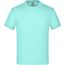 Junior Basic-T - Kinder Komfort-T-Shirt aus hochwertigem Single Jersey [Gr. XXL] (mint) (Art.-Nr. CA032832)