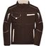 Workwear Softshell Padded Jacket - Funktionelle Softshelljacke mit warmem Innenfutter [Gr. XL] (brown/stone) (Art.-Nr. CA033058)