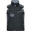 Workwear Vest - Professionelle Weste mit hochwertiger Ausstattung [Gr. 4XL] (black/carbon) (Art.-Nr. CA033913)