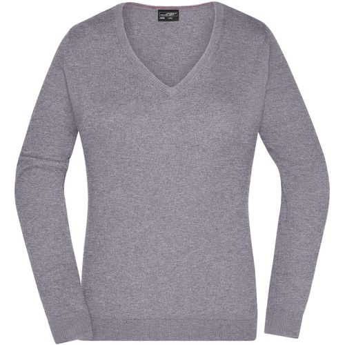 Ladies' V-Neck Pullover - Klassischer Baumwoll-Pullover [Gr. XL] (Art.-Nr. CA034026) - Leichte Strickqualität
V-Ausschnitt
Mas...