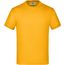 Junior Basic-T - Kinder Komfort-T-Shirt aus hochwertigem Single Jersey [Gr. M] (gold-yellow) (Art.-Nr. CA034299)