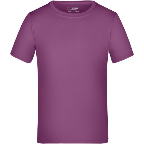 Active-T Junior - Funktions T-Shirt für Freizeit und Sport [Gr. L] (Art.-Nr. CA034763) - Feiner Single Jersey
Necktape
Doppelnäh...