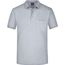 Men's Polo Pocket - Klassisches Poloshirt mit Brusttasche [Gr. 3XL] (grey-heather) (Art.-Nr. CA035149)