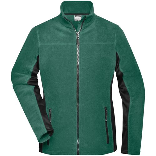 Ladies' Workwear Fleece Jacket - Strapazierfähige Fleecejacke im Materialmix [Gr. XL] (Art.-Nr. CA036212) - Pflegeleichter Anti-Pilling-Microfleece
...