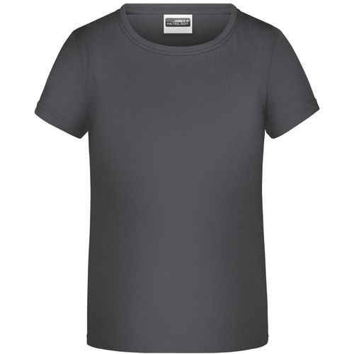 Promo-T Girl 150 - Klassisches T-Shirt für Kinder [Gr. M] (Art.-Nr. CA036713) - Single Jersey, Rundhalsausschnitt,...