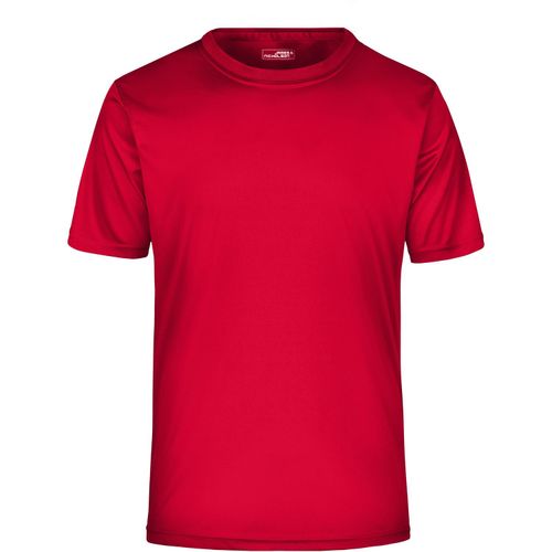 Men's Active-T - Funktions T-Shirt für Freizeit und Sport [Gr. S] (Art.-Nr. CA037064) - Feiner Single Jersey
Necktape
Doppelnäh...