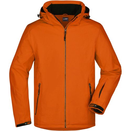 Men's Wintersport Jacket - Elastische, gefütterte Softshelljacke [Gr. 3XL] (Art.-Nr. CA037313) - Wind- und wasserdichtes 3-Lagen Funktion...