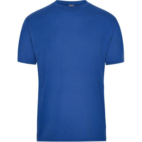 Men's BIO Workwear T-Shirt - Strapazierfähiges und pflegeleichtes T-Shirt [Gr. S] (Art.-Nr. CA037401) - Materialmix aus gekämmter, ringgesponne...