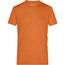 Men's Heather T-Shirt - Modisches T-Shirt mit V-Ausschnitt [Gr. 3XL] (orange-melange) (Art.-Nr. CA037685)