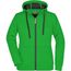 Ladies' Doubleface Jacket - Sportive Jacke mit Kapuze [Gr. S] (fern-green/graphite) (Art.-Nr. CA038312)