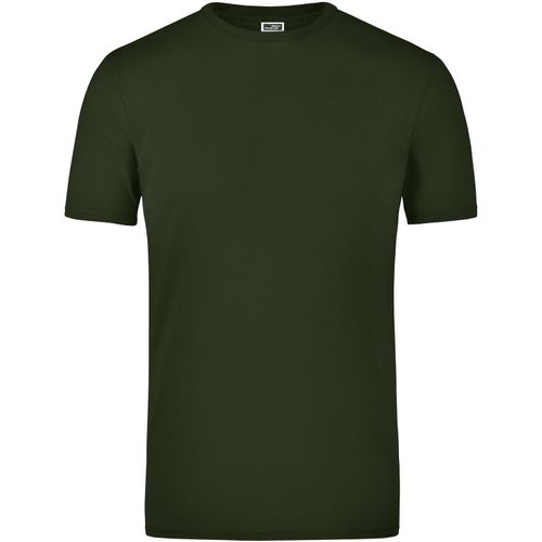 Elastic-T - T-Shirt mit Elasthan [Gr. M] (Art.-Nr. CA038316) - Weicher Elastic-Single Jersey
Gekämmte,...