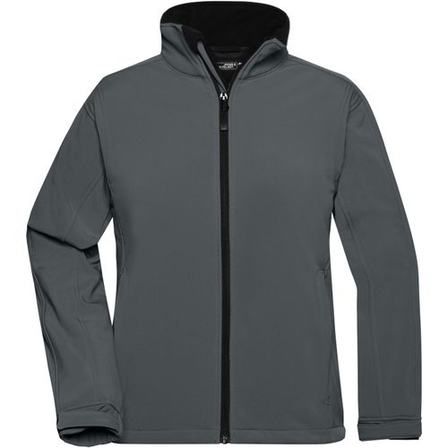 Ladies' Softshell Jacket - Trendige Jacke aus Softshell [Gr. XL] (Art.-Nr. CA038879) - 3-Lagen-Funktionsmaterial mit TPU-Membra...