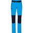 Ladies' Trekking Pants - Bi-elastische Outdoorhose in sportlicher Optik [Gr. S] (bright-blue/navy) (Art.-Nr. CA039070)