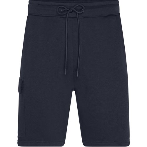 Men's Lounge Shorts - Modische, kurze Sweathose aus BIO-Baumwolle im Cargo-Style [Gr. M] (Art.-Nr. CA039122) - Hochwertige French-Terry Qualität
85...
