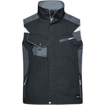 Workwear Vest - Professionelle Weste mit hochwertiger Ausstattung [Gr. S] (black/carbon) (Art.-Nr. CA039128)
