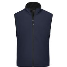 Men's Softshell Vest - Trendige Weste aus Softshell [Gr. M] (navy) (Art.-Nr. CA039262)