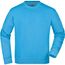 Workwear Sweatshirt - Klassisches Rundhals-Sweatshirt [Gr. XS] (aqua) (Art.-Nr. CA039434)