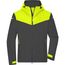 Men's Allweather Jacket - Leichte, gefütterte Outdoor Softshelljacke für extreme Wetterbedingungen [Gr. XXL] (carbon/bright-yellow/carbon) (Art.-Nr. CA039544)