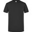 Men's Slim Fit-T - Figurbetontes Rundhals-T-Shirt [Gr. XL] (black) (Art.-Nr. CA039756)