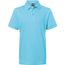 Classic Polo Junior - Hochwertiges Polohemd mit Armbündchen [Gr. L] (sky-blue) (Art.-Nr. CA039877)