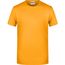 Men's Basic-T - Herren T-Shirt in klassischer Form [Gr. M] (gold-yellow) (Art.-Nr. CA040405)